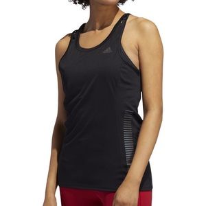 Adidas Women’s Rise Up N Run tank top in black
